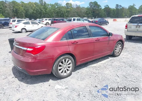 2011 Chrysler 200 Touring из США, поврежденный, VIN 1C3BC1FBXBN555384